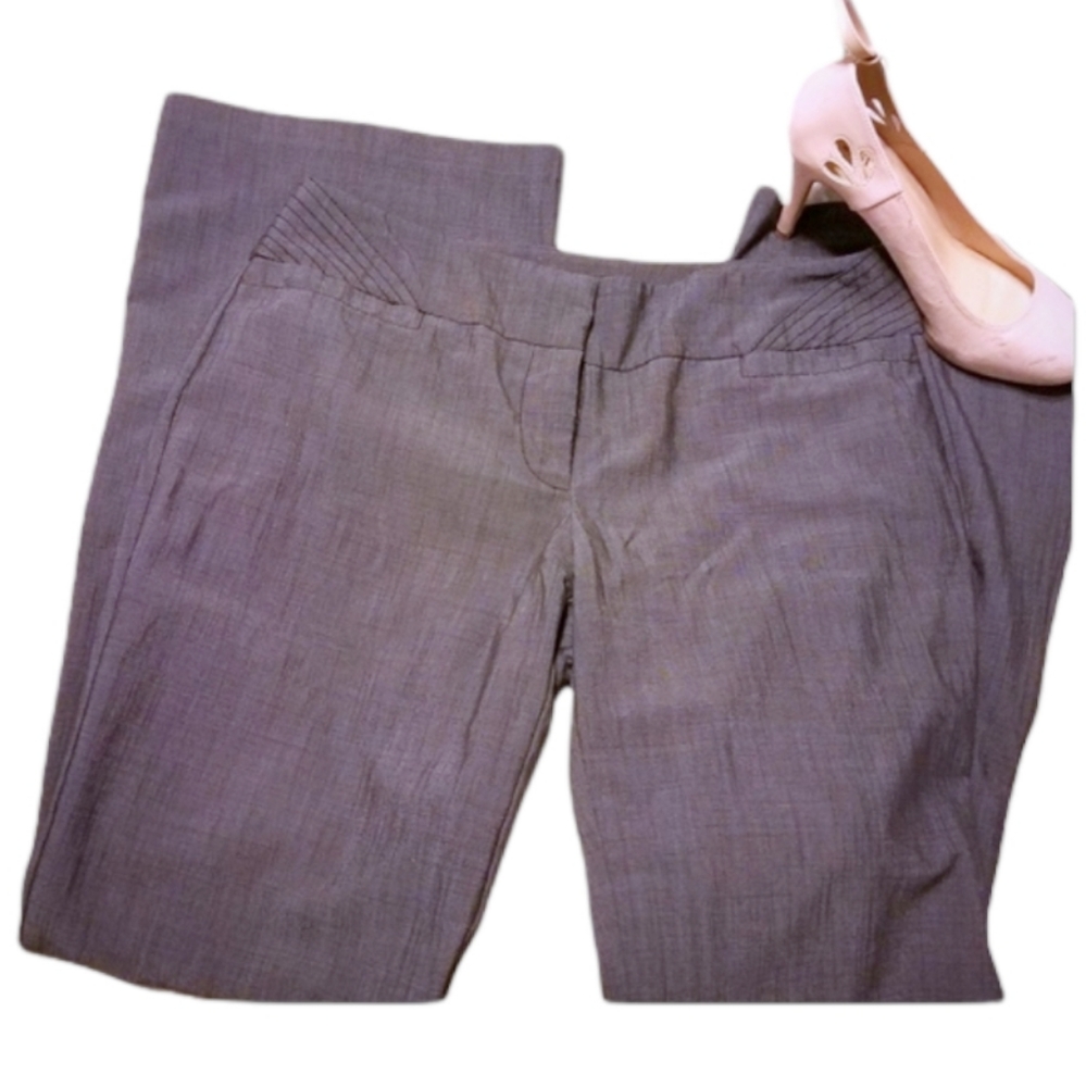 Vintage XOXO Gray Flare Leg Career Pants Juniors Size 9